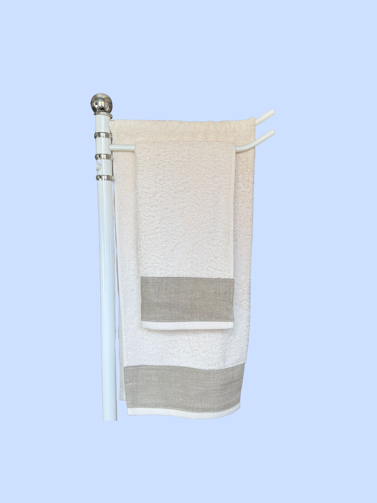 Coppia in Spugna "Bianco"