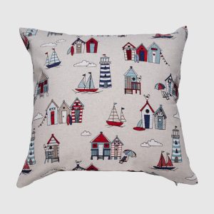 Cuscino "Cabine sul Mare" 60x60cm