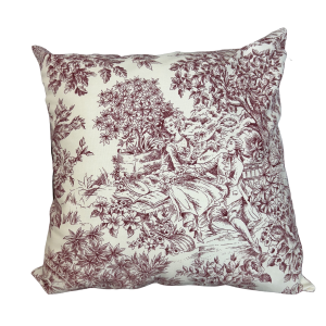 Cuscino d'Arredo "Toile de Jouy"