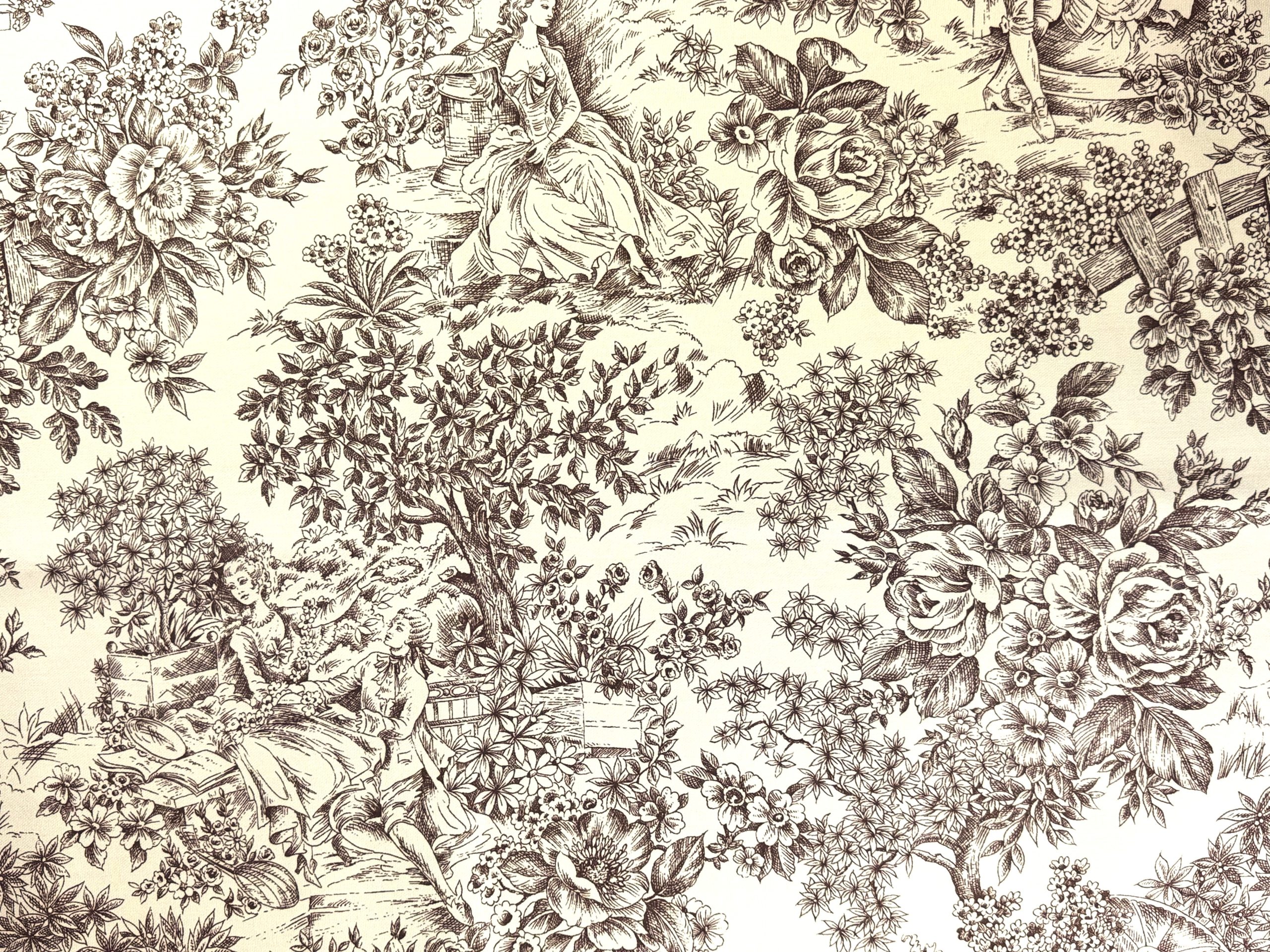 Tessuto d'Arredo Toile de Jouy - immagine 6