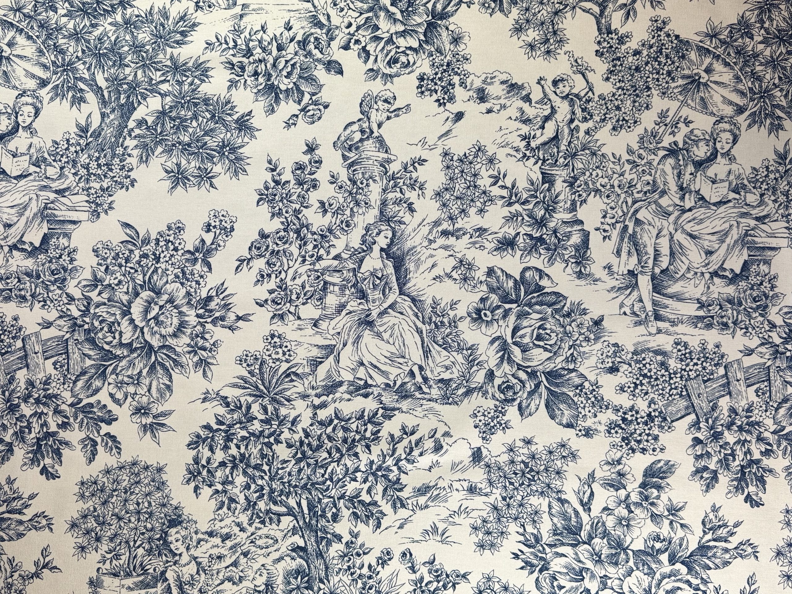 Tessuto d'Arredo Toile de Jouy - immagine 7