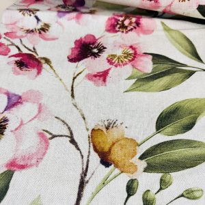 Tessuto d'Arredo "Fioritura Romantica"