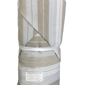 Completo Letto Matrimoniale "Riga Beige"