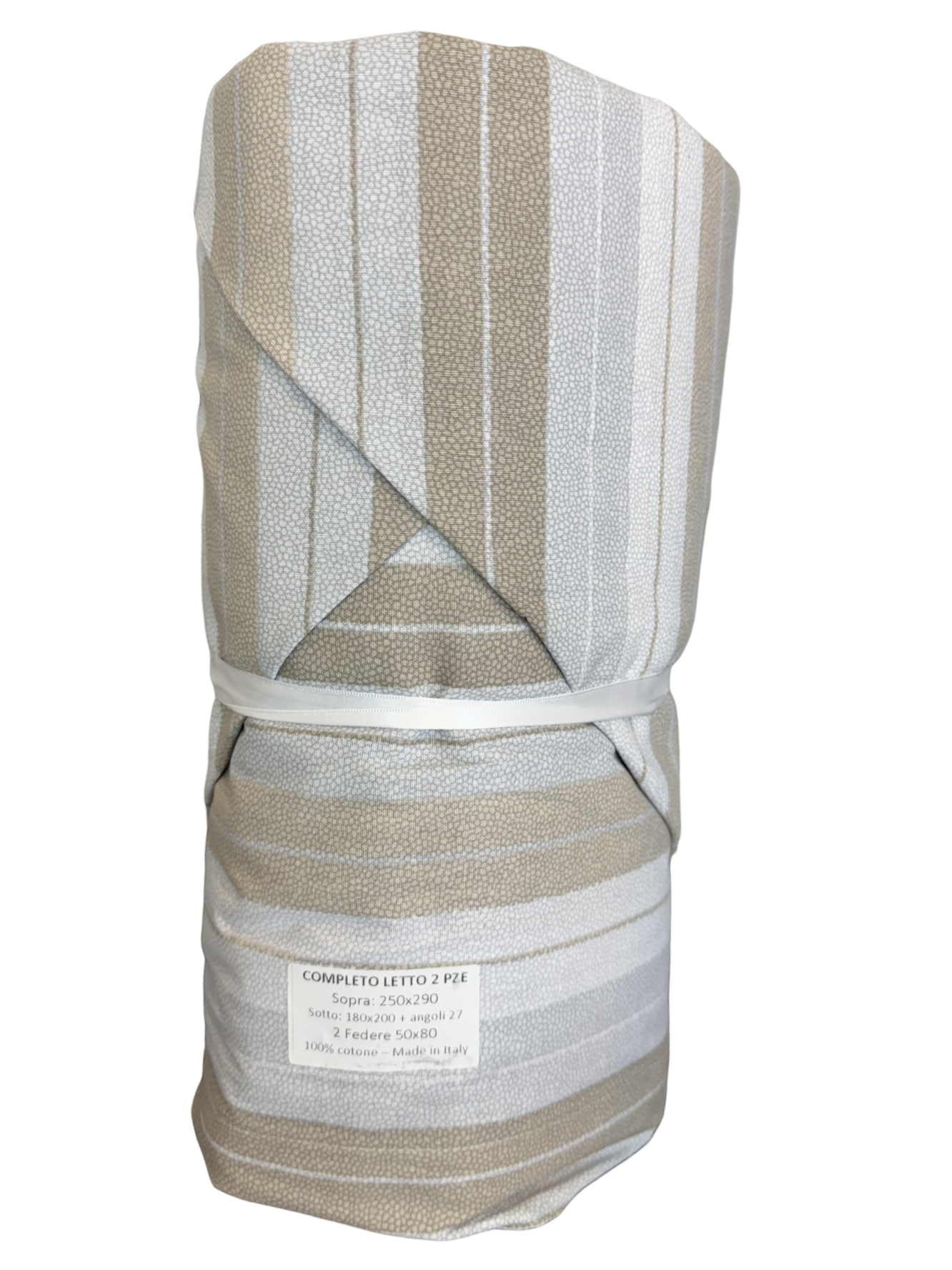 Completo Letto Matrimoniale "Riga Beige"