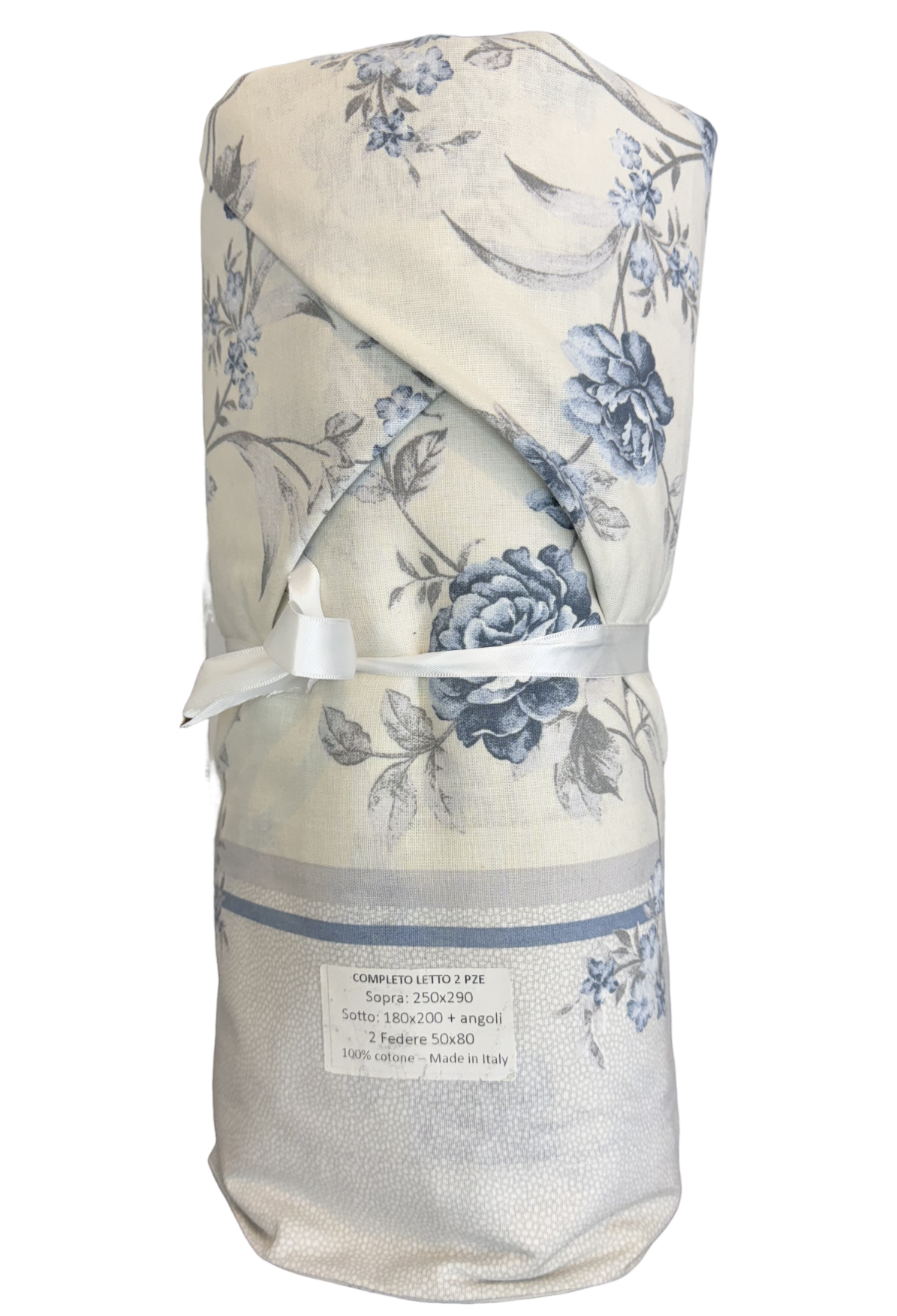 Completo Letto Matrimoniale "Fiore Blu"