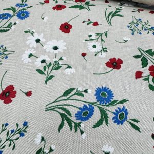 Tessuto d'arredo "Giardino fiorito"