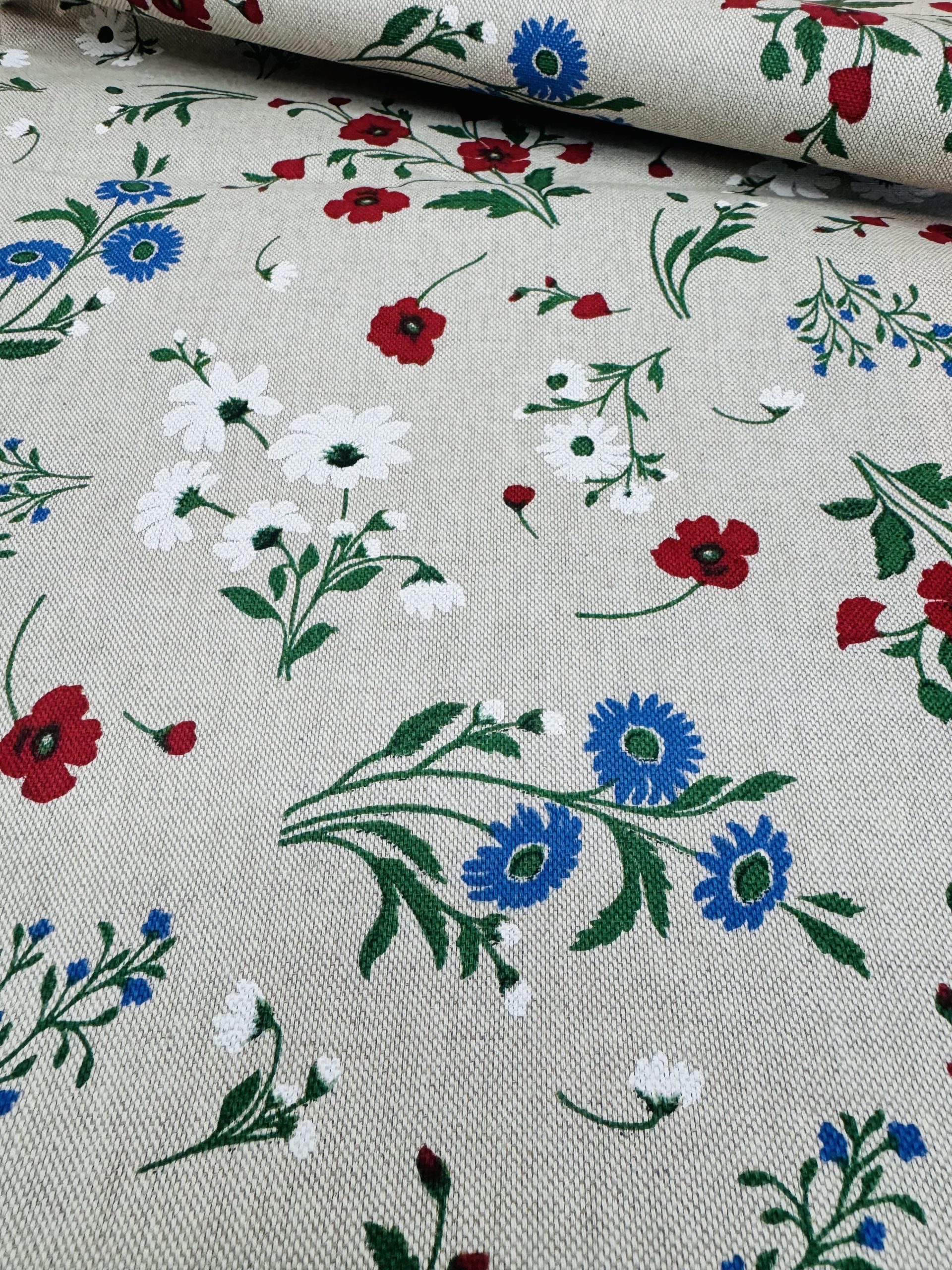 Tessuto d'arredo "Giardino fiorito"