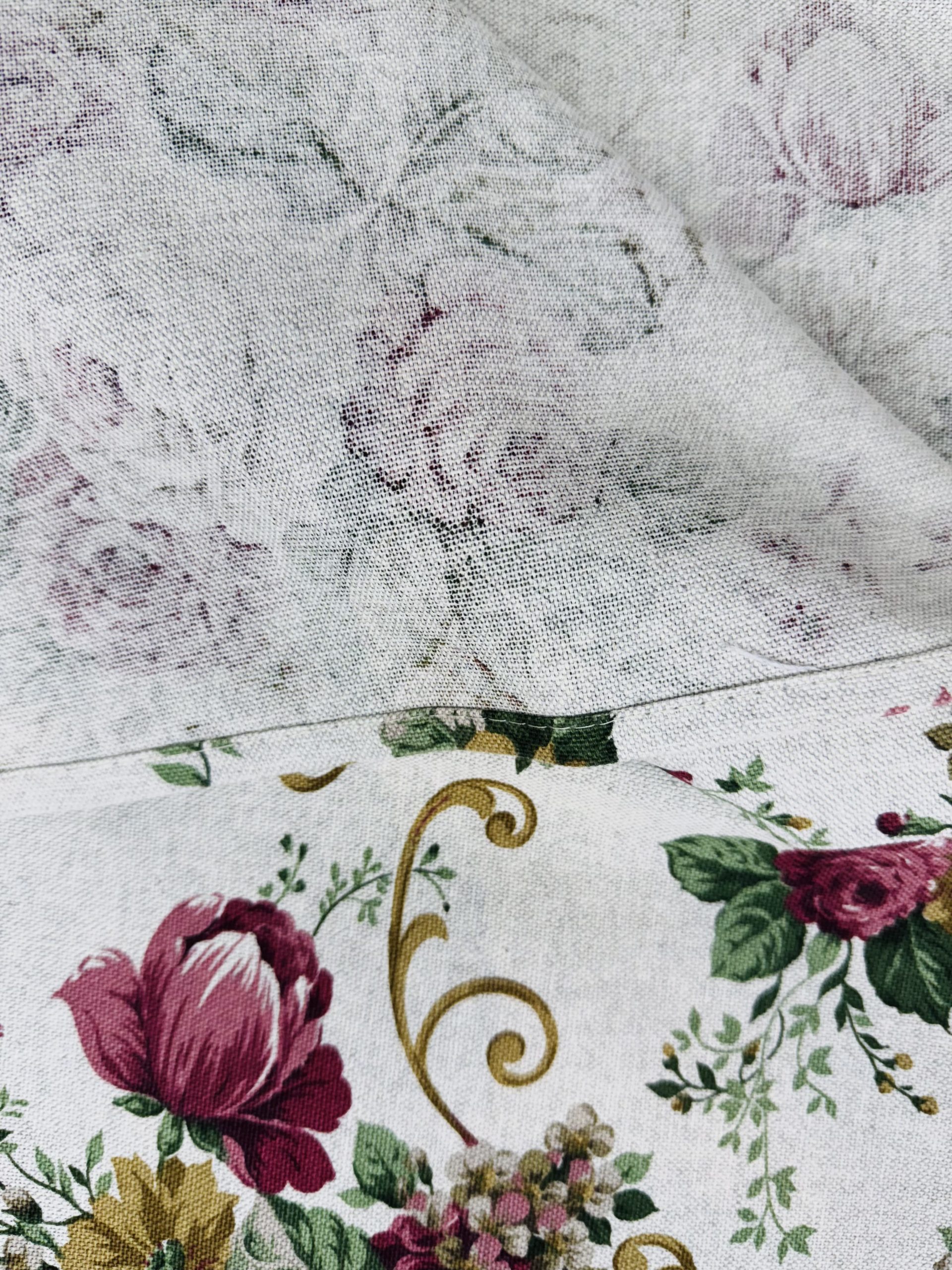 Tessuto d'arredo "Rose da Giardino" - immagine 3